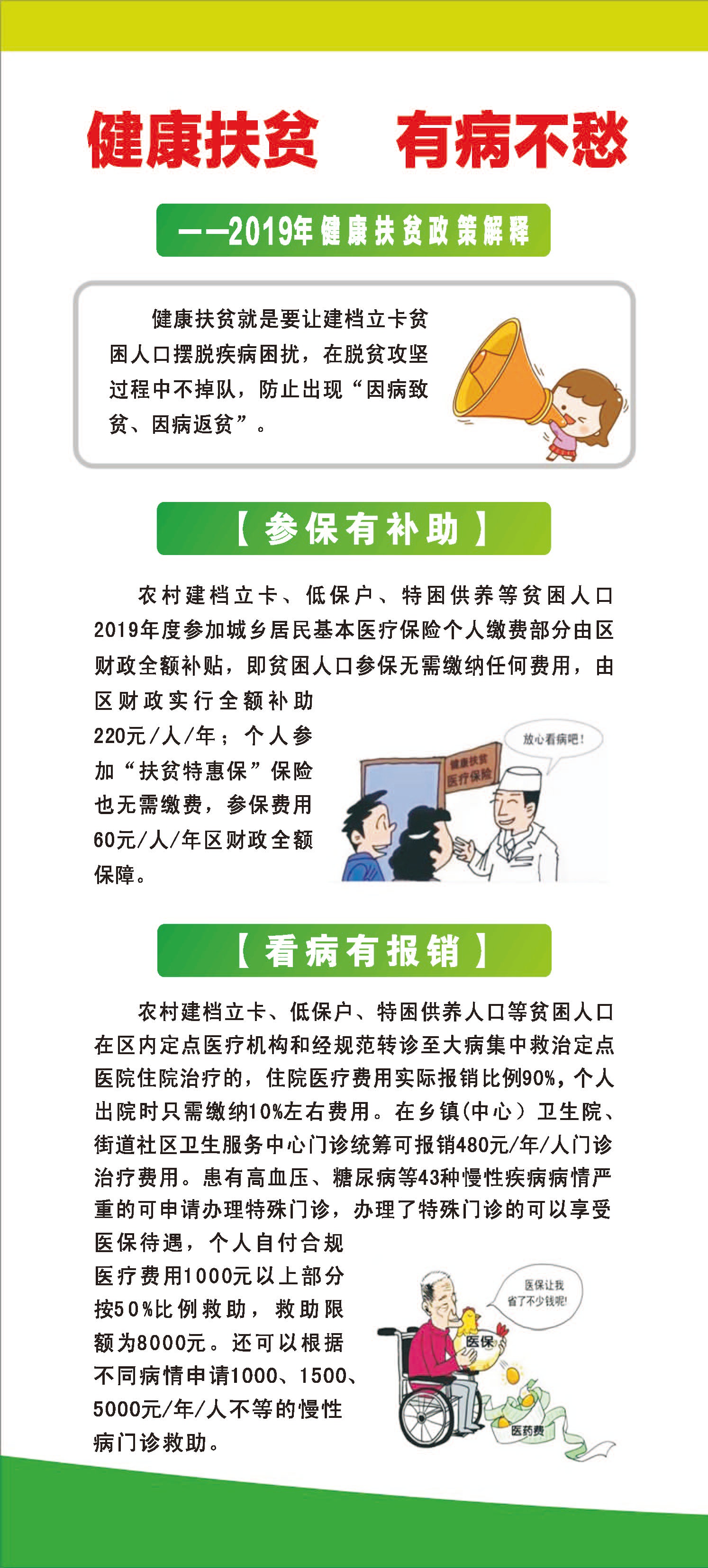健康最新扶贫政策助力全民健康新时代的推进